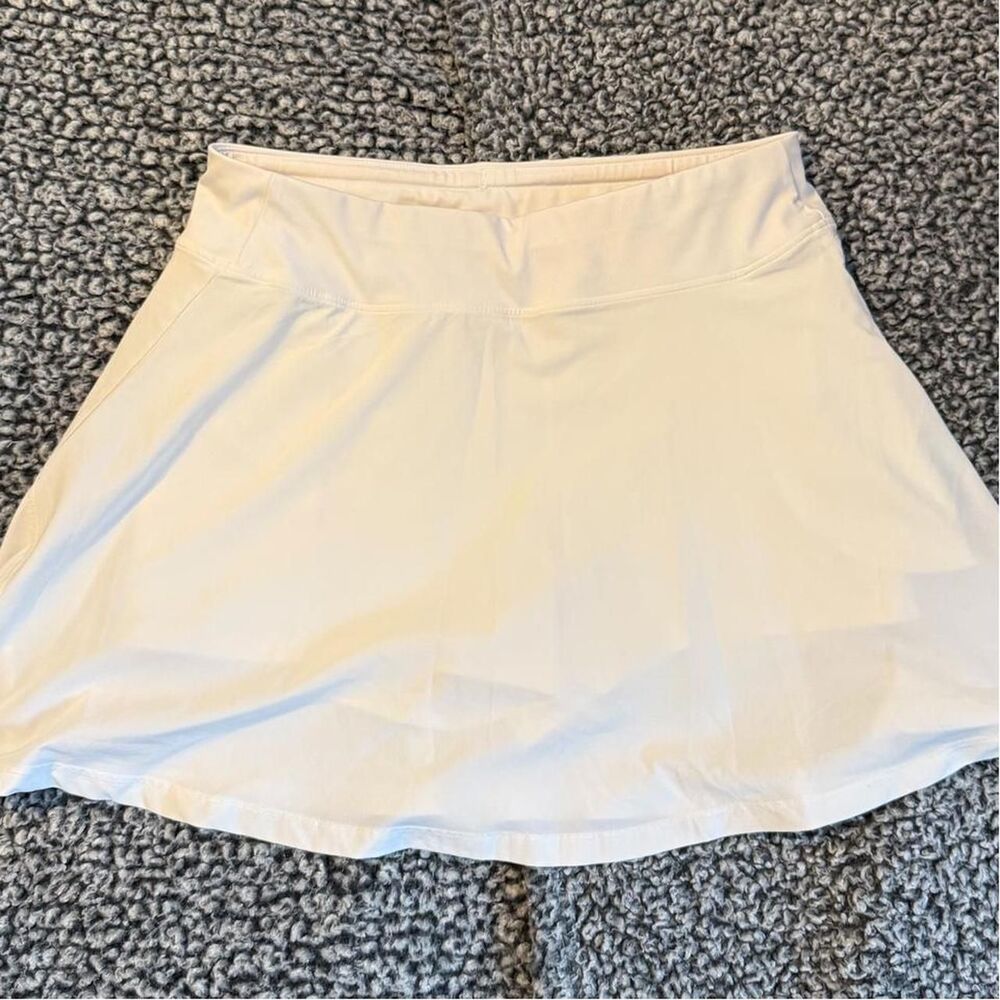 White Athletic Tennis Skort